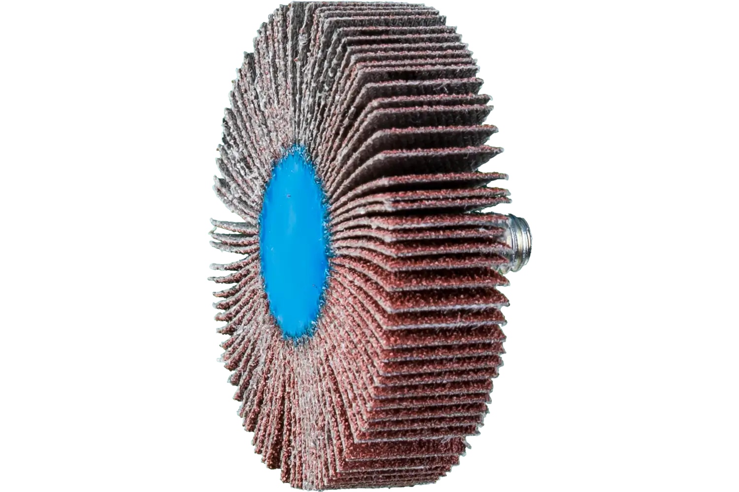 Picture of Pferd Quick Change Flap Wheel, 2" X 1/2, 80 Grit, 1/4-20 Thread, Aluminum Oxide